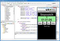 Screen shot of Eclipse SDK