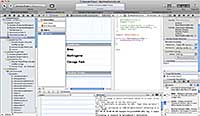 Screen shot of Xcode